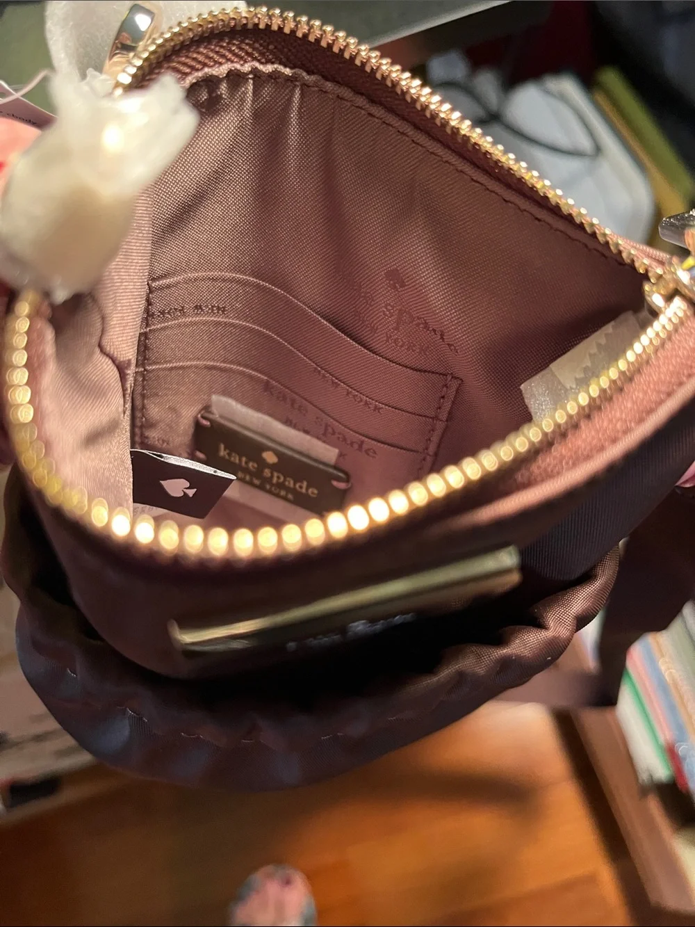 Kate Spade, New York Crossbody, Perfect Size Phone, Credit Card &/Or Wallet - Picture 5 of 10